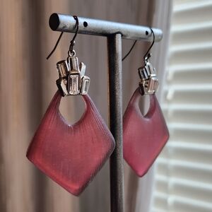 Alexis Bittar Art Deco Earrings